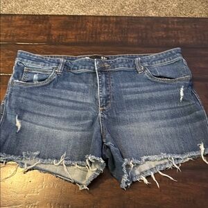 Kut From The Kloth Denim Blue Shorts Size 16